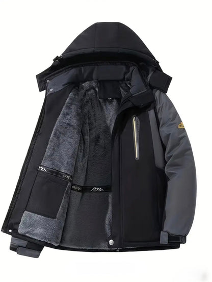 Giacca Invernale Termica con Rivestimento in Pelliccia – Impermeabile & Antivento